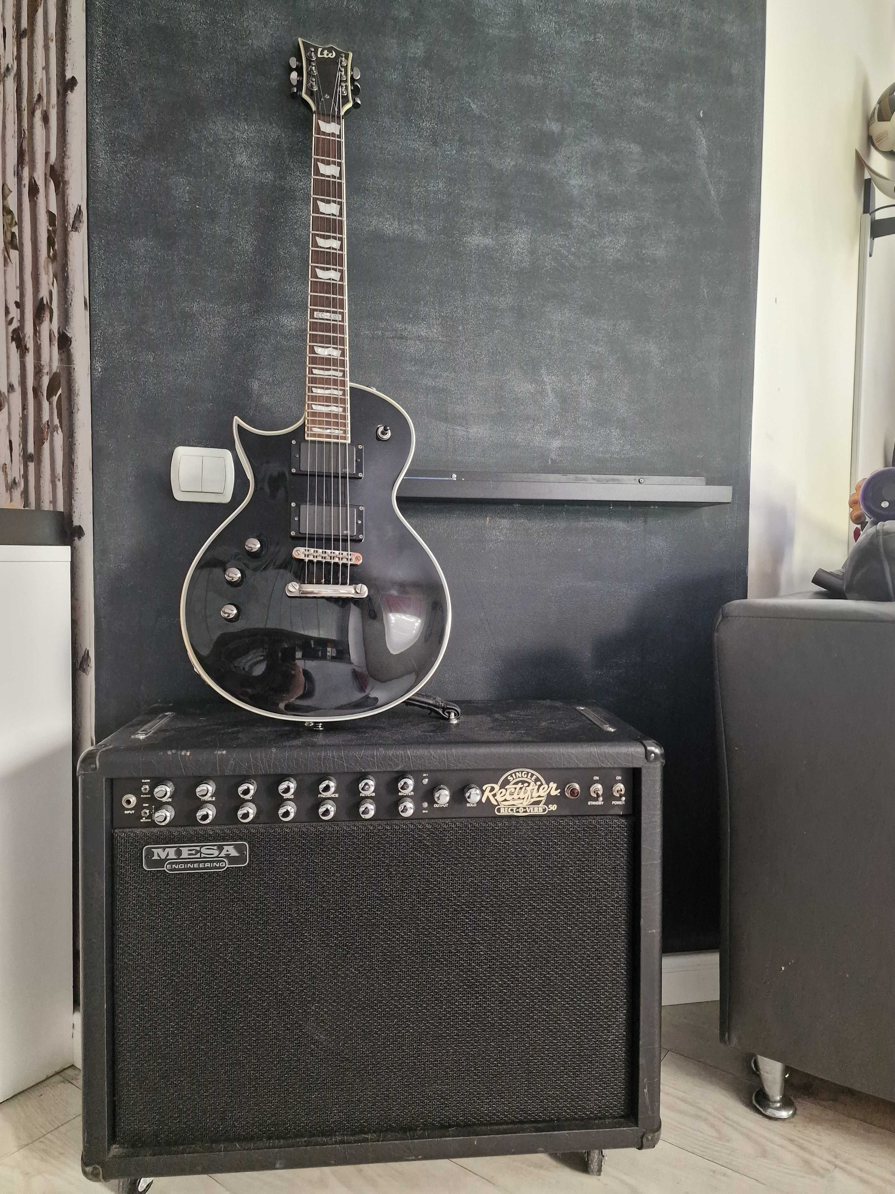 Mesa Boggie Rectifier 50w + Gitara ESP 401 leworeczna