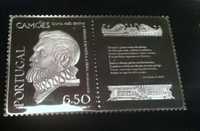 Coleção de selos de prata