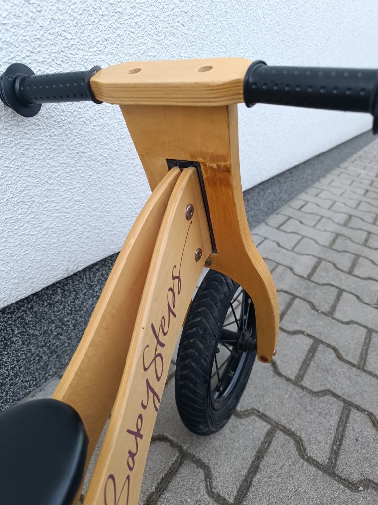 Drewniany rowerek biegowy, Babysteps