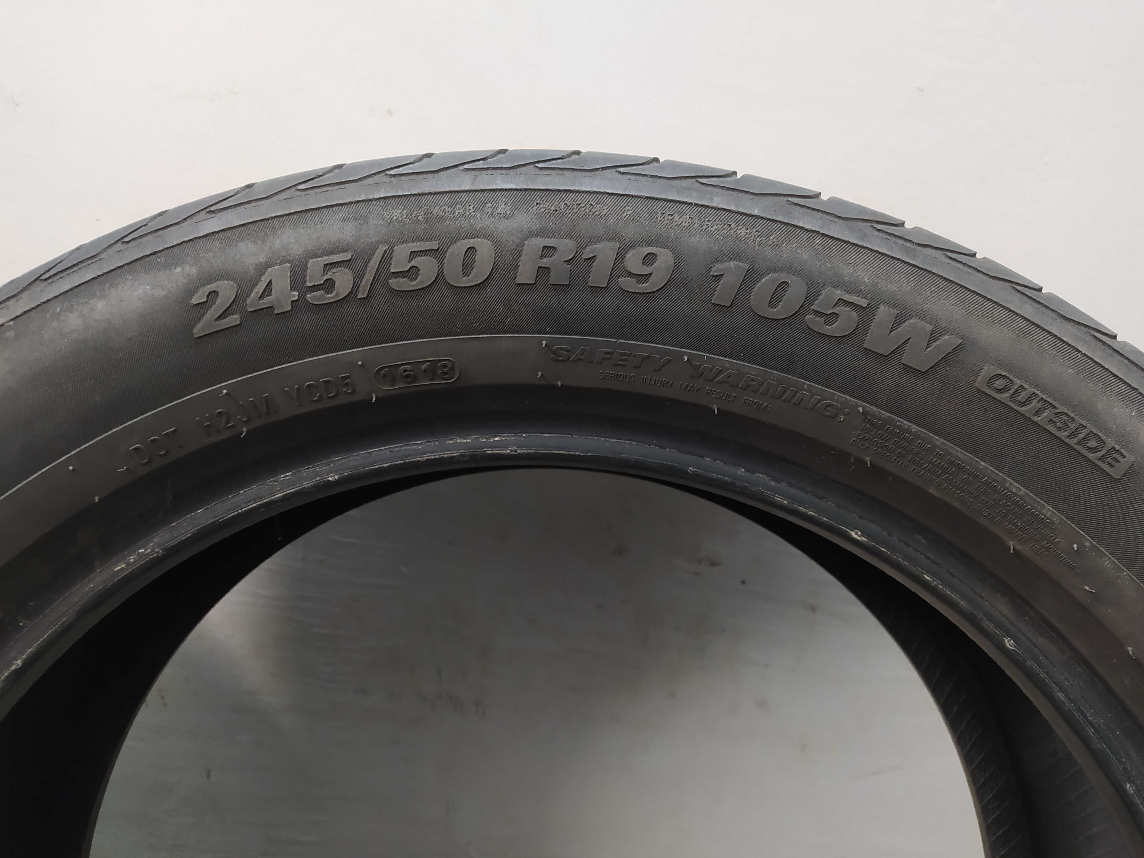 4x245/50R19 Kumho Crugen HP91, 2018 rok, 105W