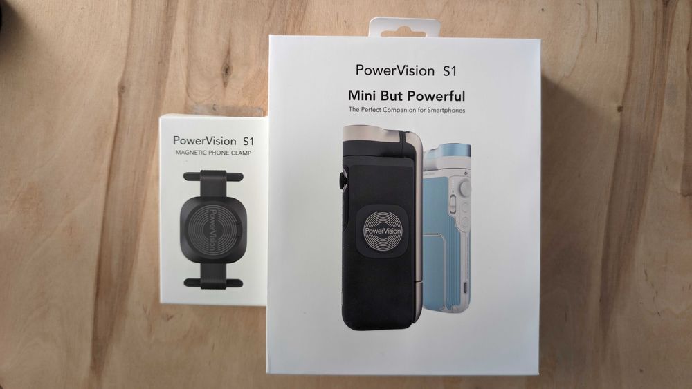 Gimbal Power Vision S1 - wszechstronny, kieszonkowy z indukcją