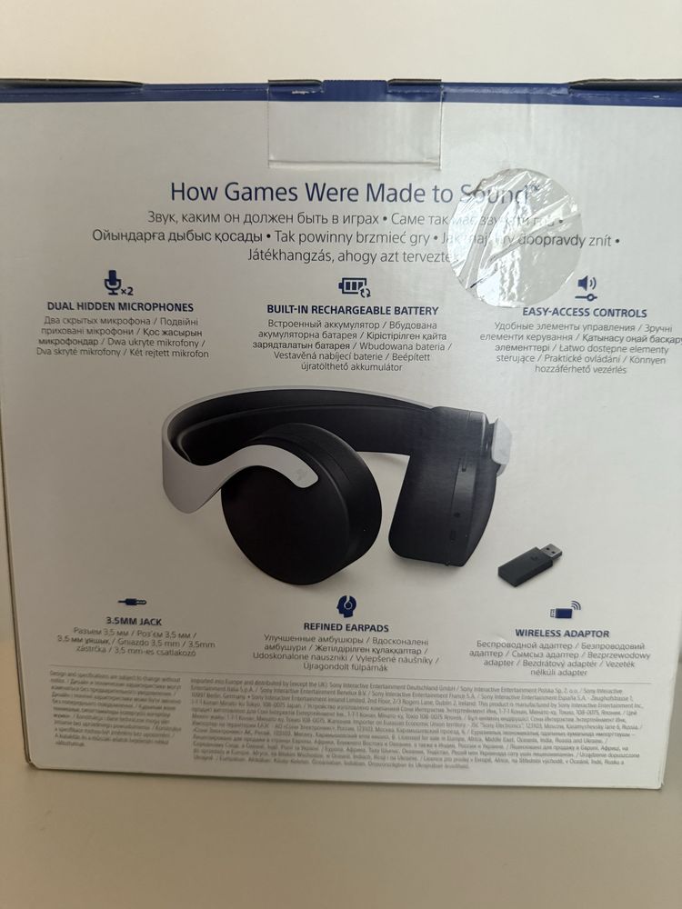 Sluchawki playstation 5 pulse 3d