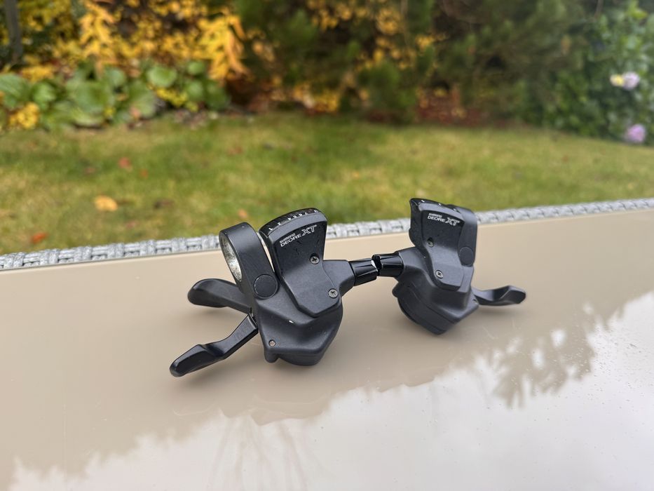 Manetki Przerzutek Shimano Deore XT SL-M740 3x8s Retro MTB