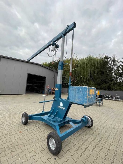 Mini Dźwig żuraw budowlany murarski warsztatowy Minikran Silka Tempo