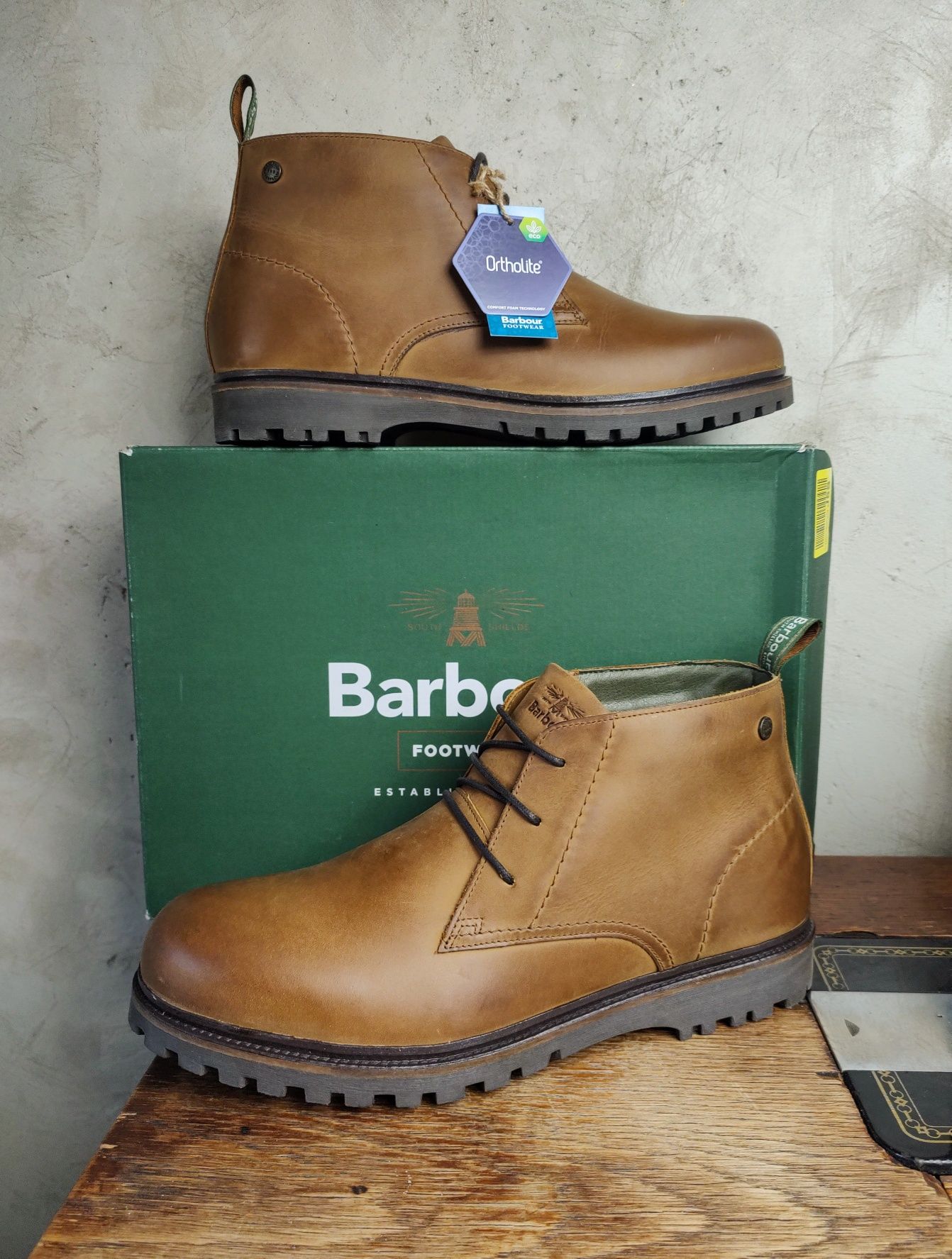 Barbour__buty męskie (46 / 30,5cm) Chukka Boots / trzewiki / całoroczn