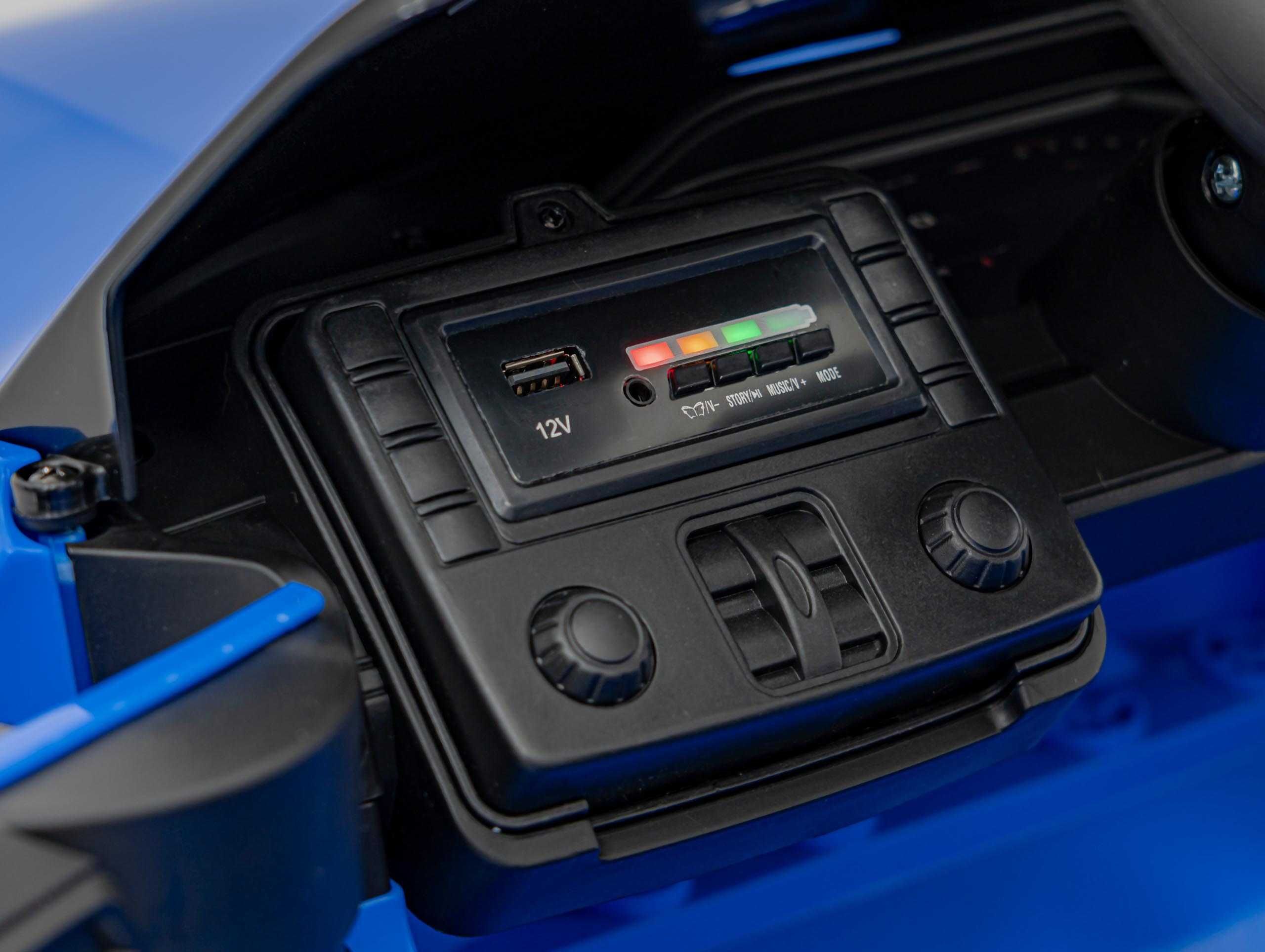 Pojazd na akumulator dla dzieci BMW M4 Niebieski PA.SX2418.NIE