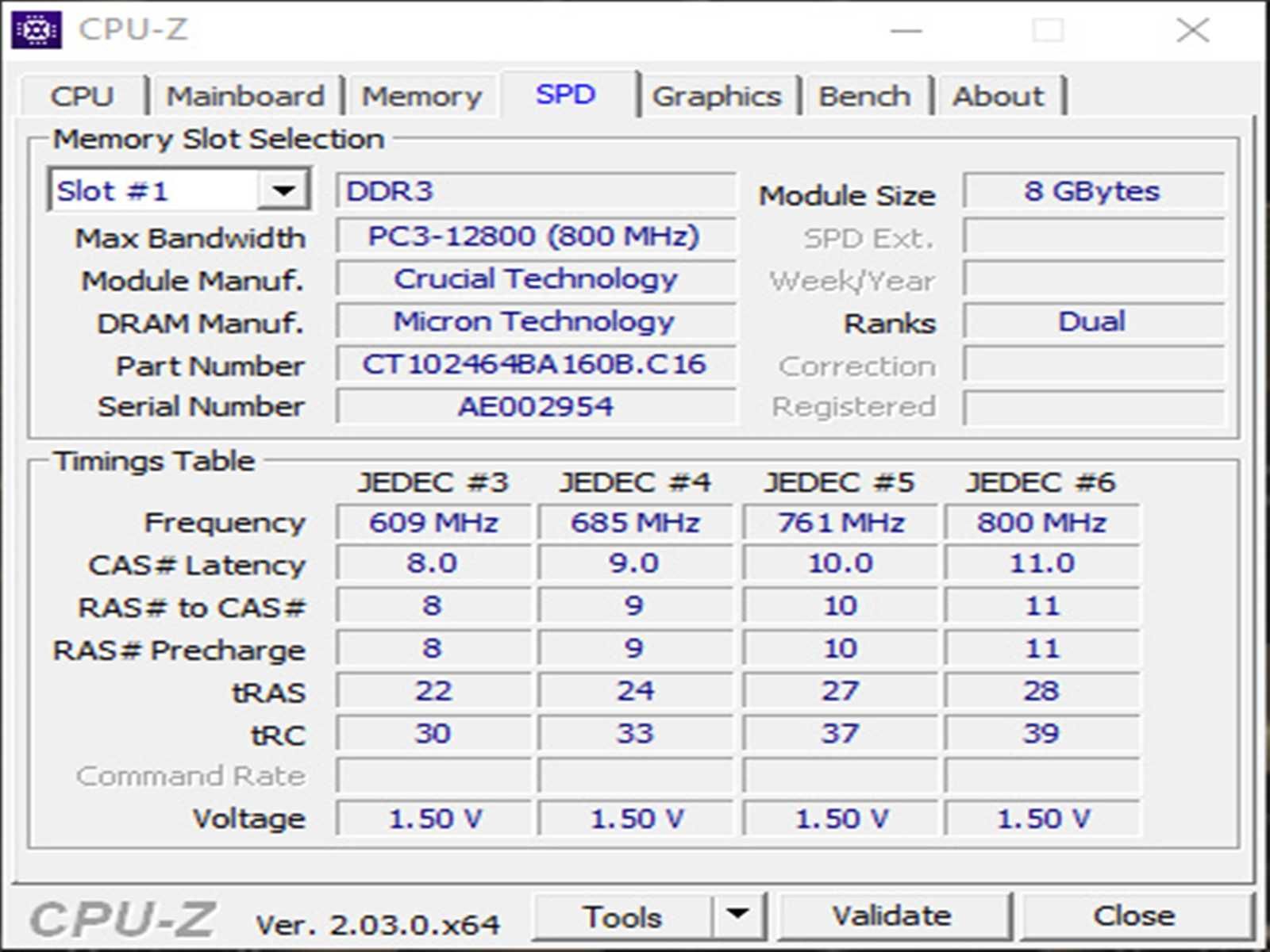 DDR3 16GB CruciaL 12800 -Komputer