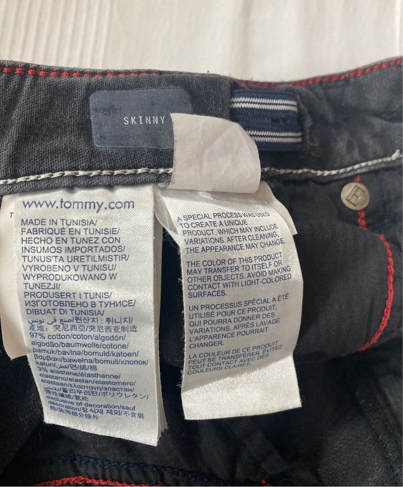 Jeansy Tommy Hilfiger rozmiar 164