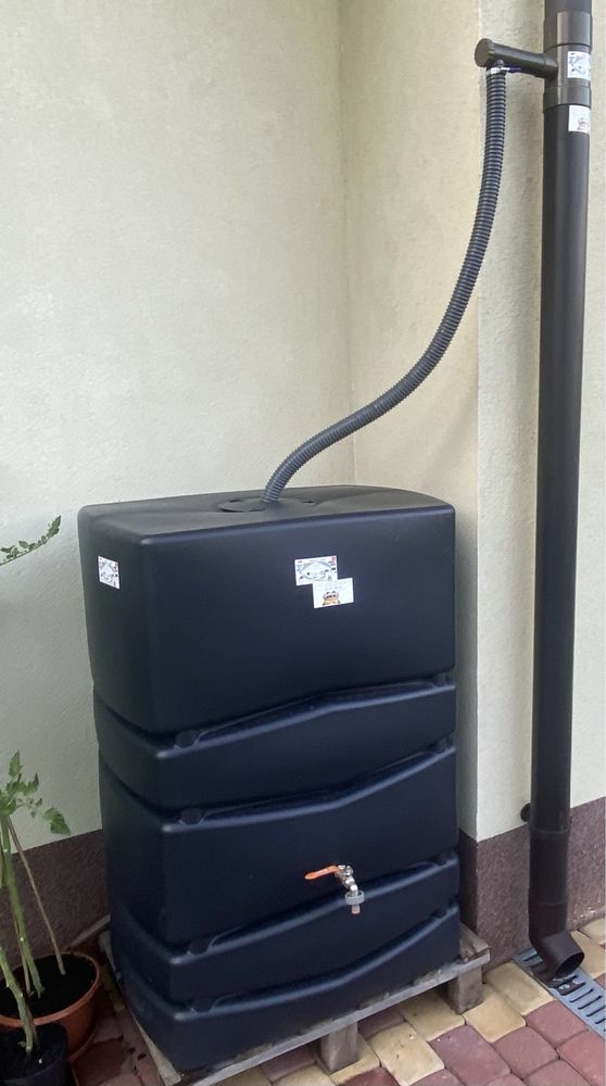 Zbiornik Paletopojemnik Mauzer 1000l Czysty F-Vat na paliwo, wode itp.
