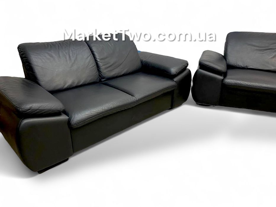 Кожаный, шкіряний комплект-диванів 3+2 (230401)
