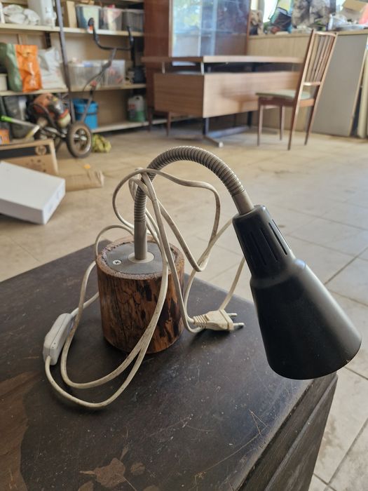 Candeeiro com Lâmpada Estilo Naturalista