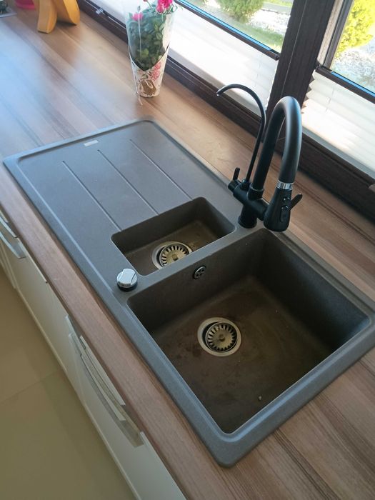 Zlew kuchenny FRANKE jasny brąz