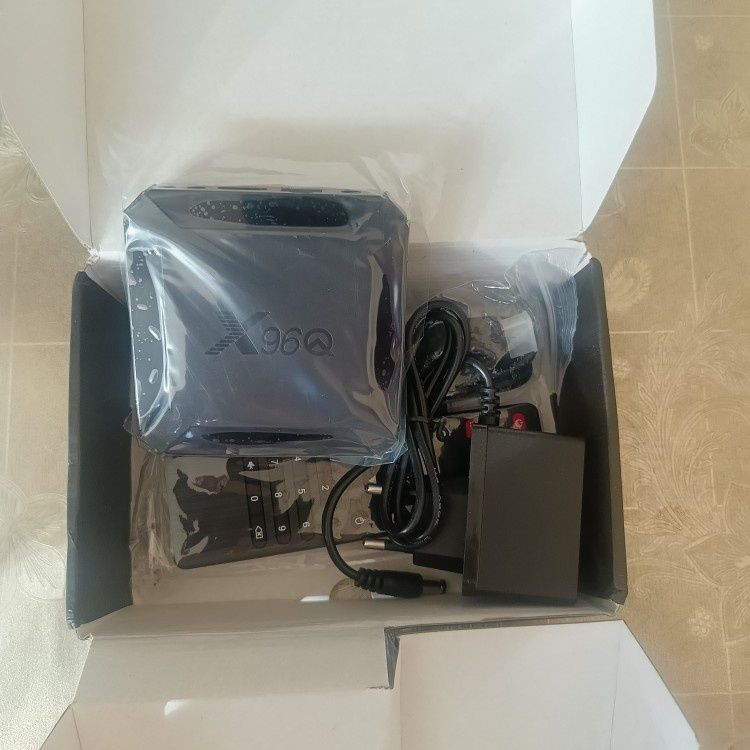 Смарт приставка, Allwinner H313, Smart TV X96Q. 2/16гб