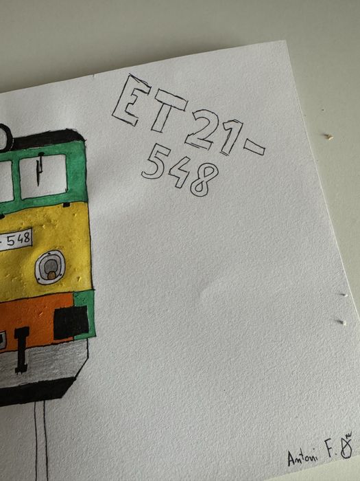 Rysunki pociągów na zamównienie