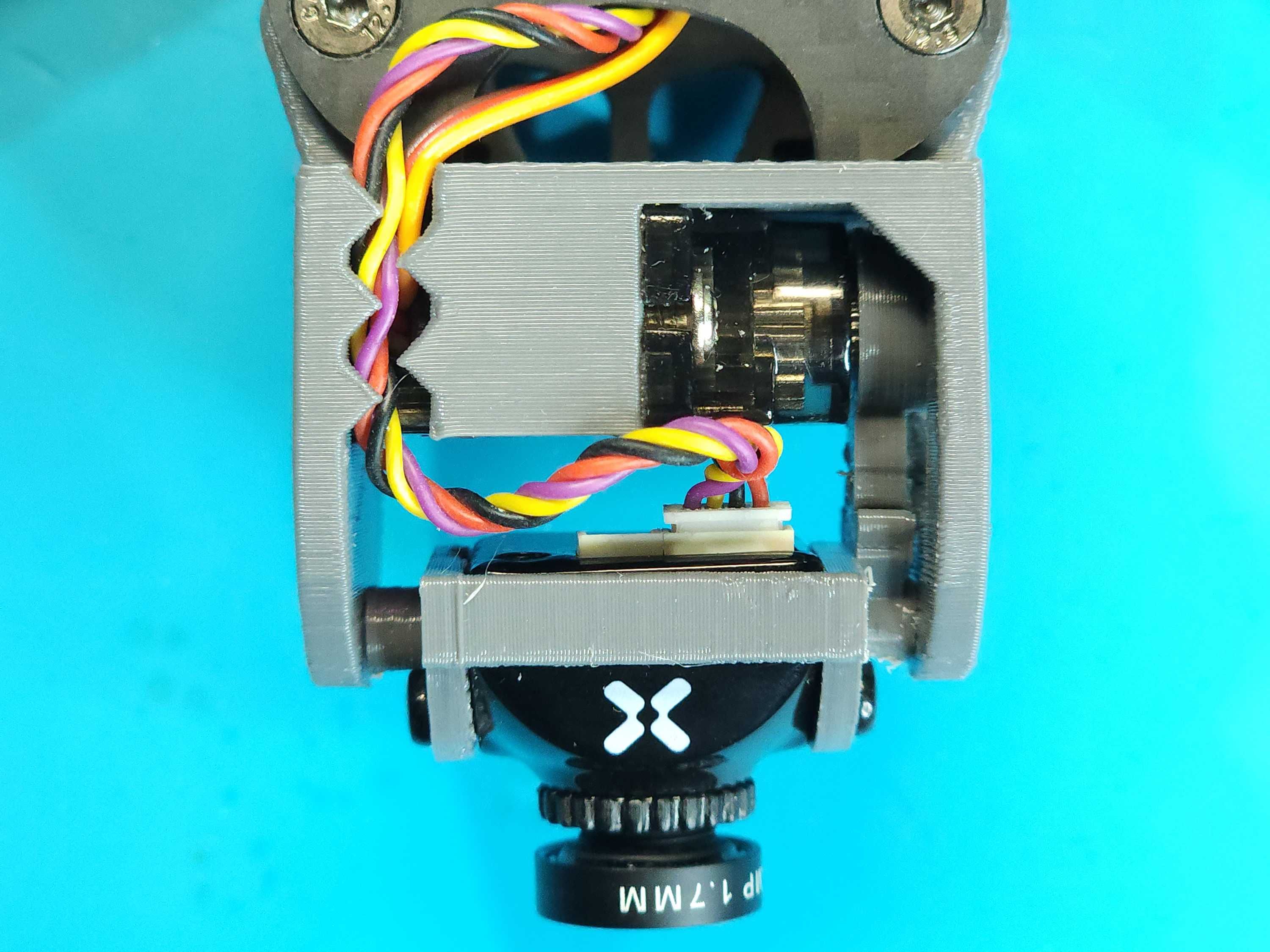 Пристрій нахилу FPV камери для дрону Mark4 одноосьовий гімбал