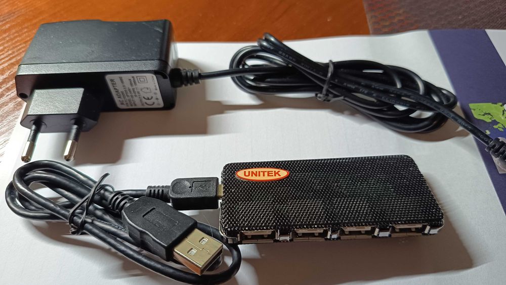 HUB rozdzielacz USB v2.0 (aktywny)