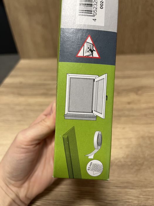 Moskitiera na okno 100x100 cm