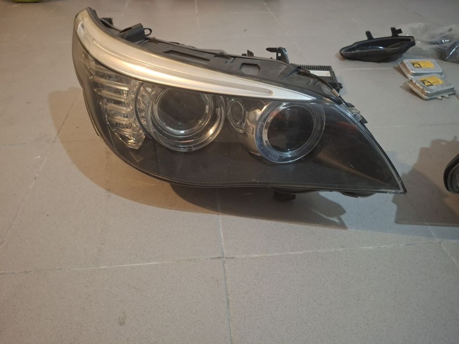 Oticas bmw e60 bi xénon