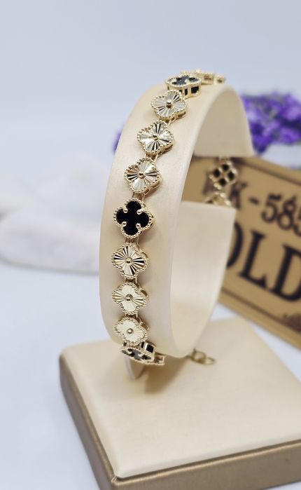 Złota bransoletka próba 585 14k