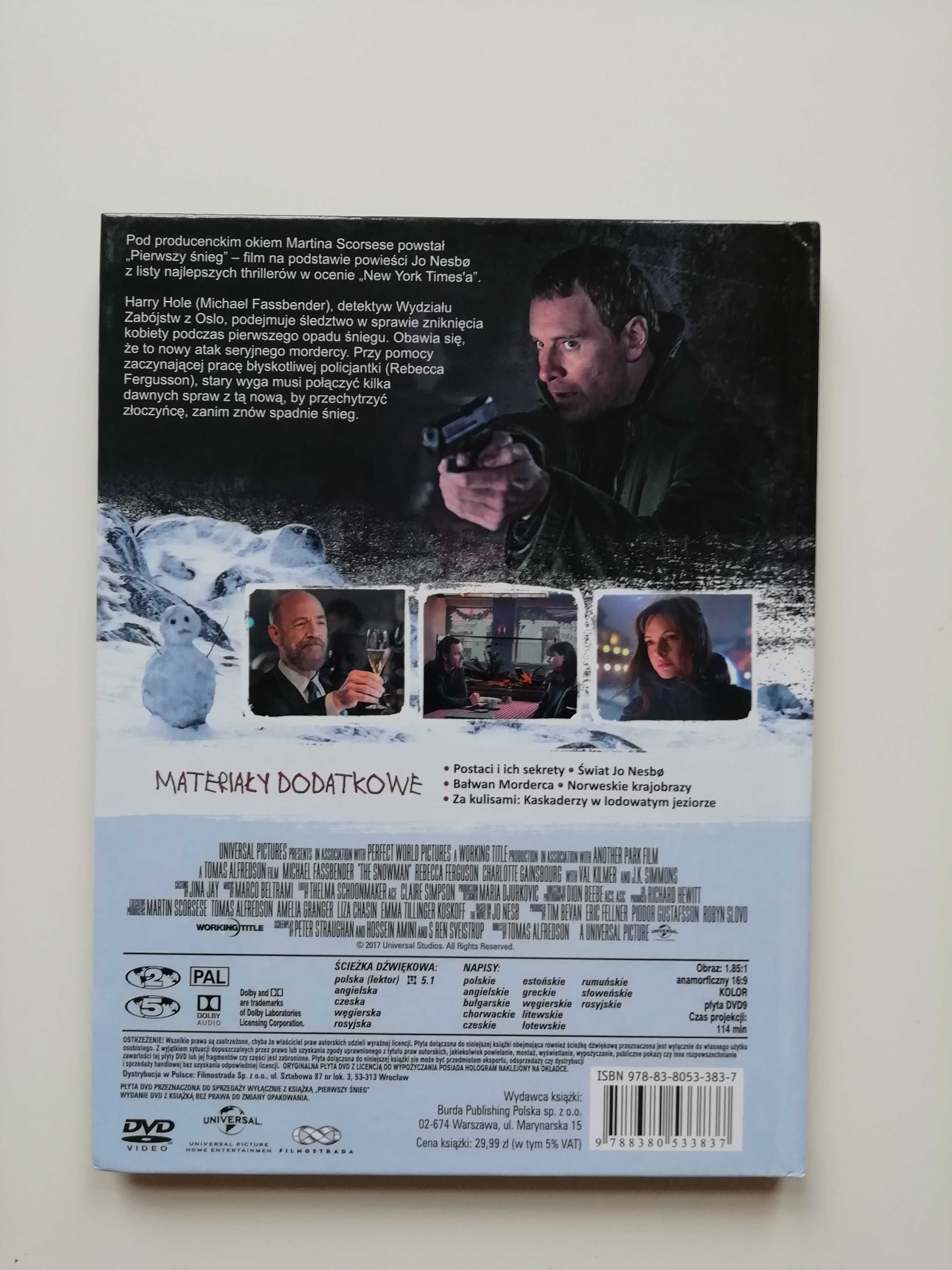Film DVD Pierwszy śnieg - Michael Fassbender, Rebecca Fergusson