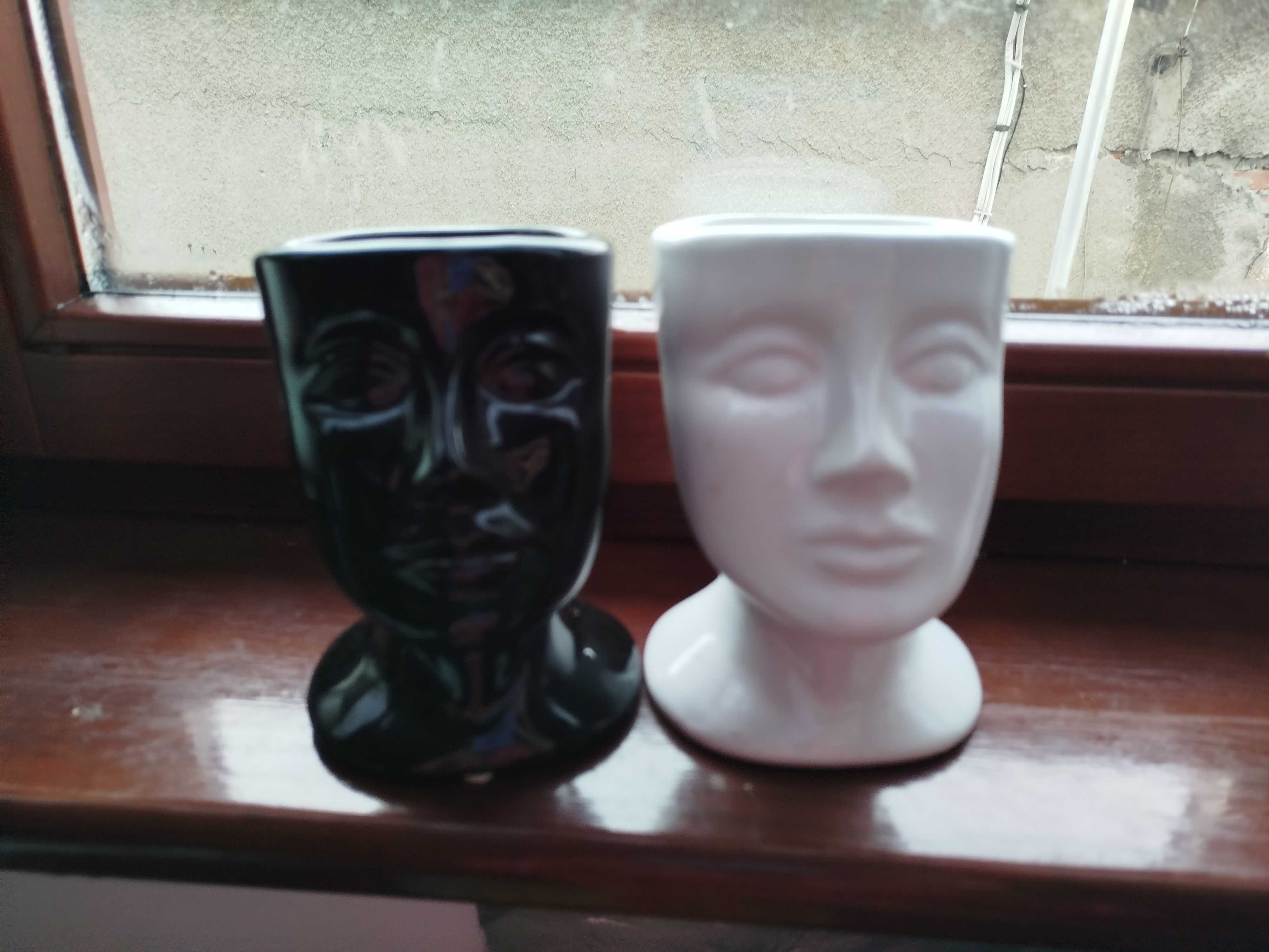 Osłonki ceramiczne w kształcie głowy