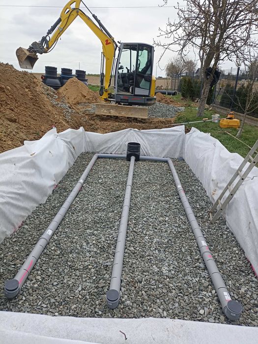 koparka przyłącza wodne przewierty przebicia przeciski kretem