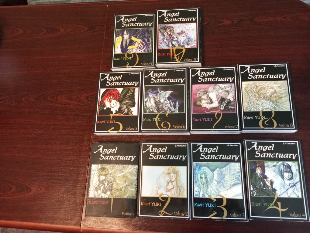 Angel Sanctuary 1-10 cała seria manga kaori yuki
