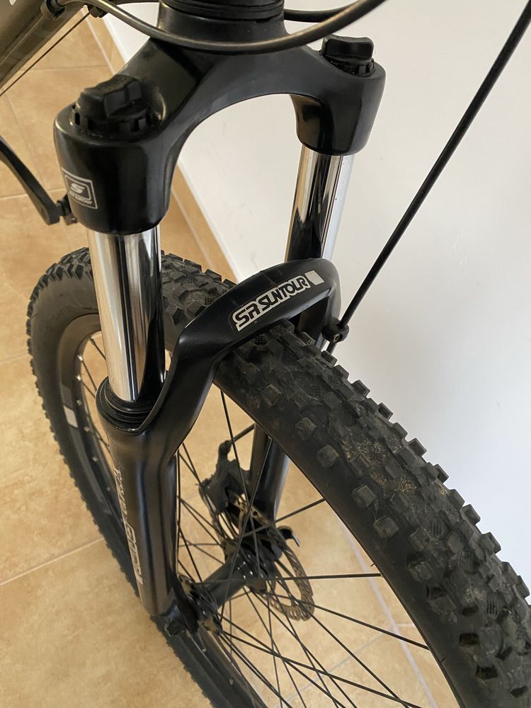 Rower Carrera Vengeance 27.5", Shimano, SRsuntour, Tarcze, Rama M