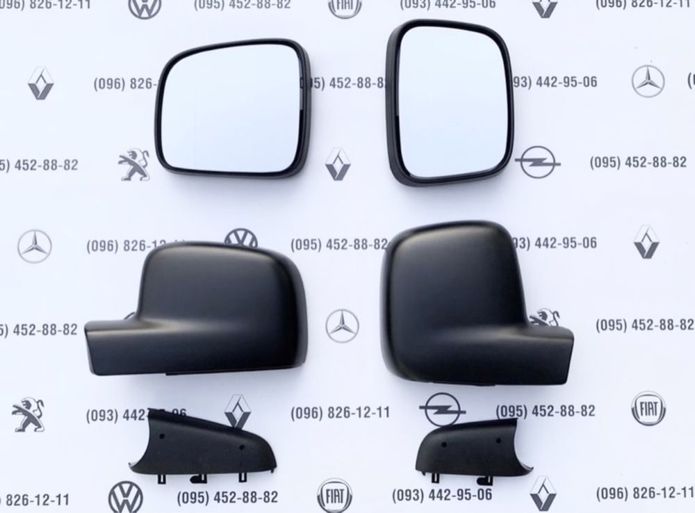 Накладка зеркало ободок крышка VW T5,T6,Caddy корпус зеркала Т5 Т6