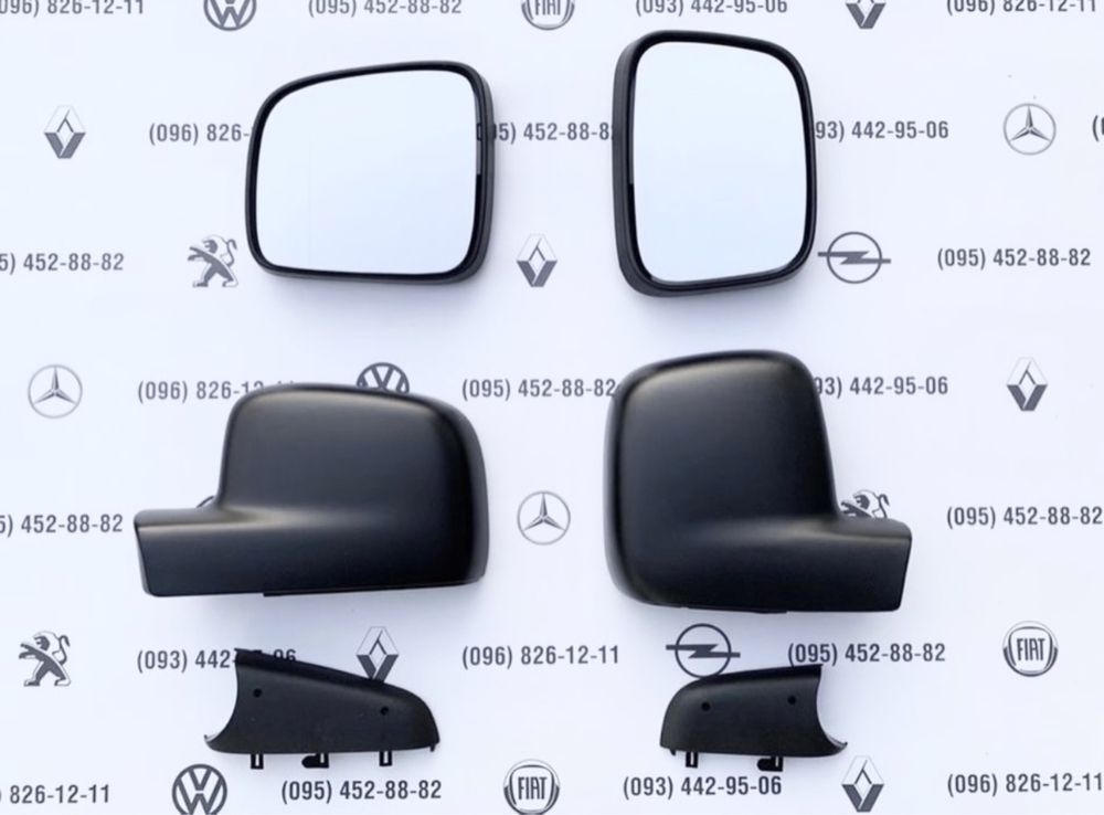 Накладка дзеркало обод кришка VW T5 T6 Caddy корпус дзеркала Т5 Т6