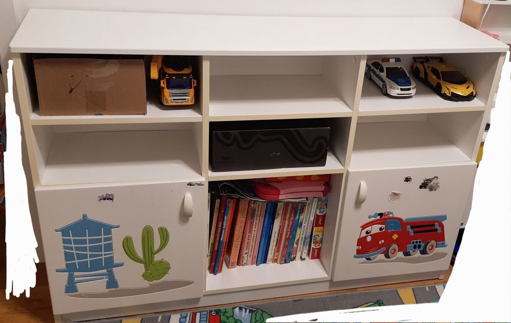 Szafa i komoda Meblik cars auta