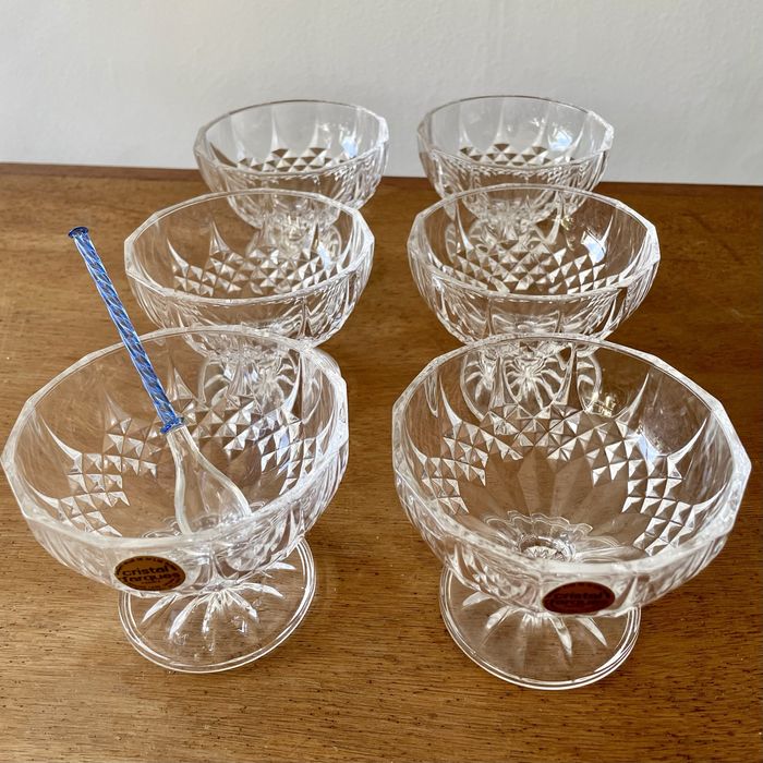 Taça de Sobremesa em Cristal D’Arques