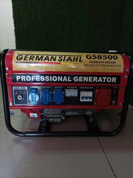 Генератор 3 фази 2.5-3.0 кВт GERMAN SIAHL GS8500

GS8500