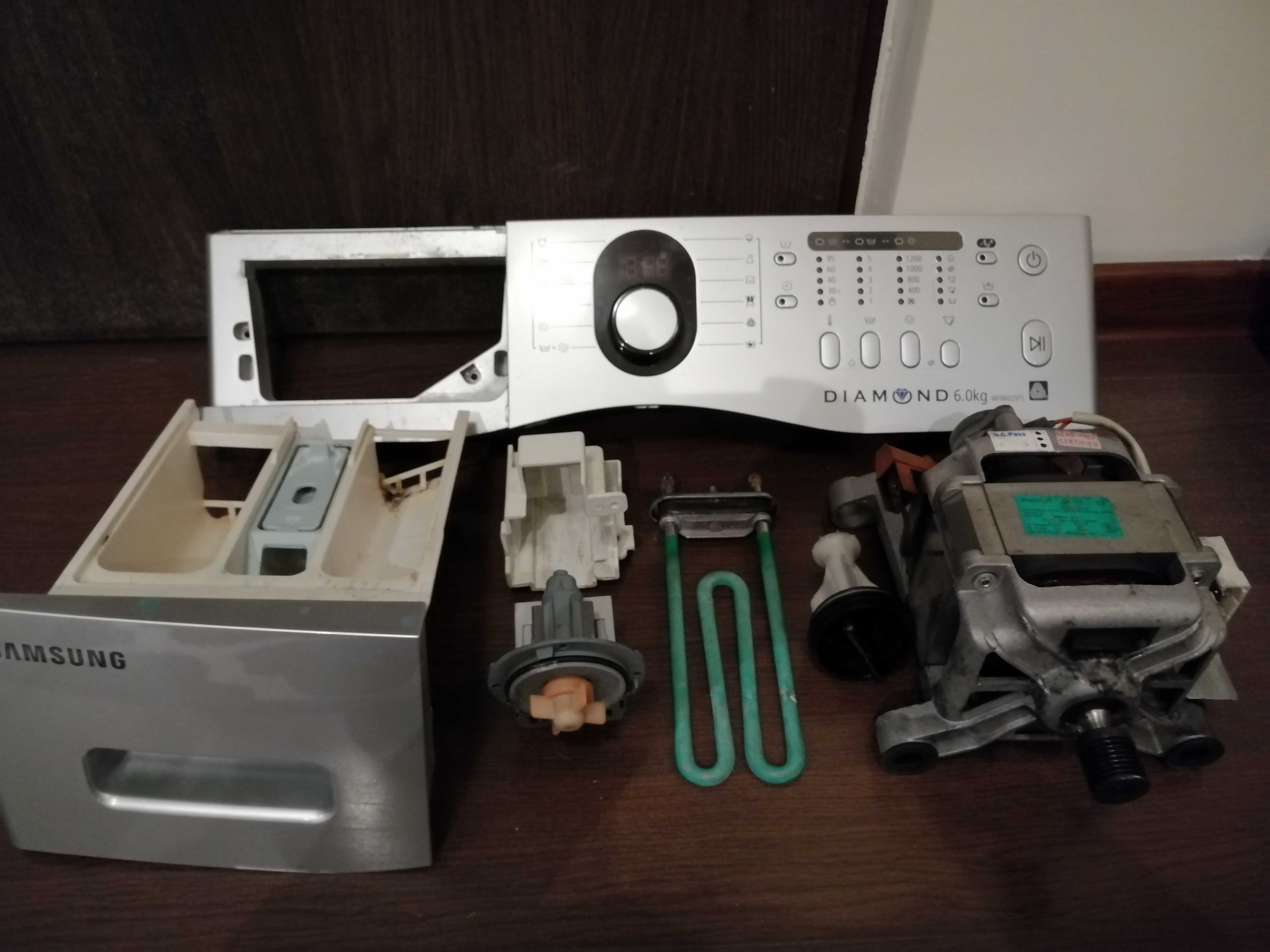 Pompa wody, Korek, Szuflada Samsung WF8602SFS