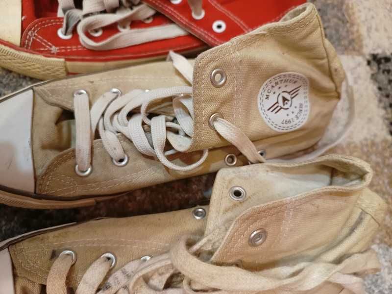 4 Pary Butów trampek Tenisówki Buty damskie Converse McArthur