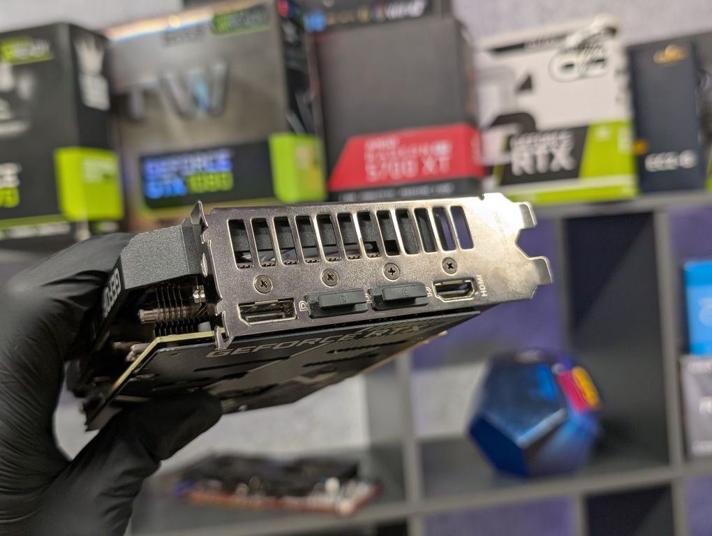 Відеокарта ASUS DUAL MINI RTX 3060Ti 8GB (GDDR6) Гарантія