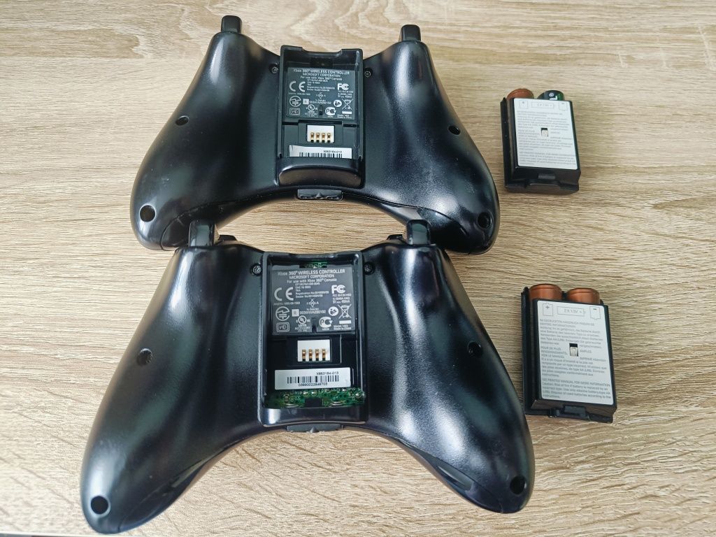 Dwa pady xbox 360 odbiornik PC