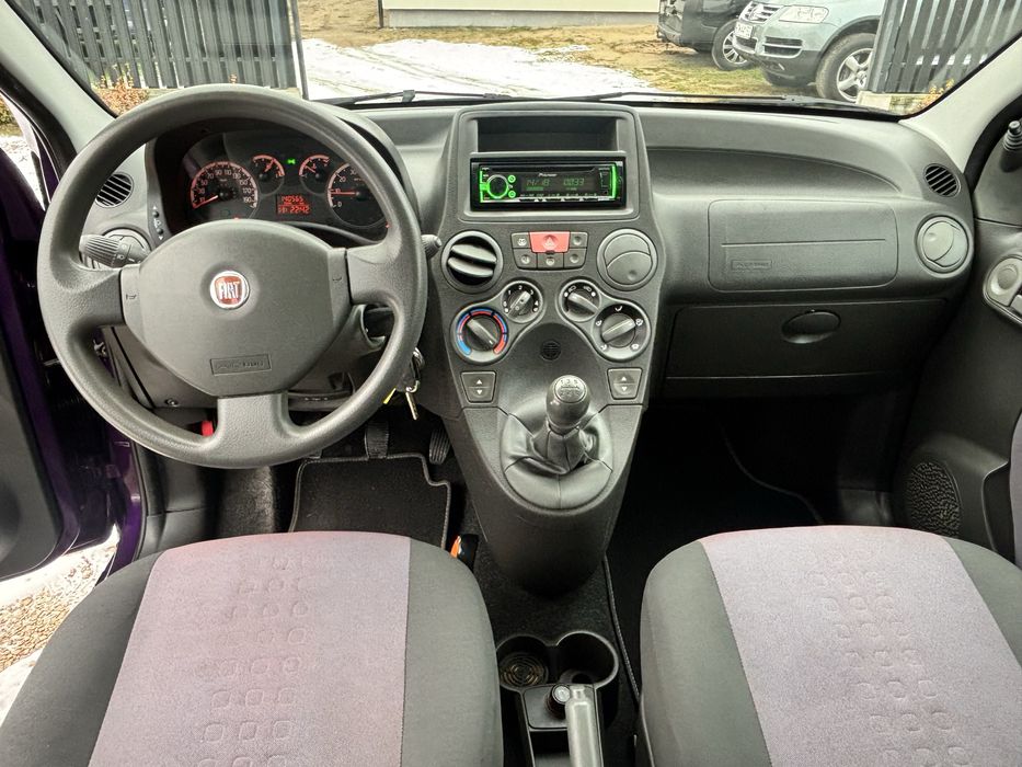 Fiat Panda 2010 rok 1.2 benzyna klimatyzacja elektryka Abs poduszki