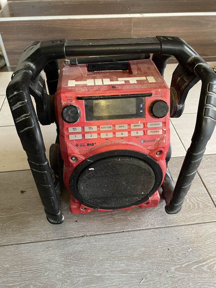 Radio budowlane hilti