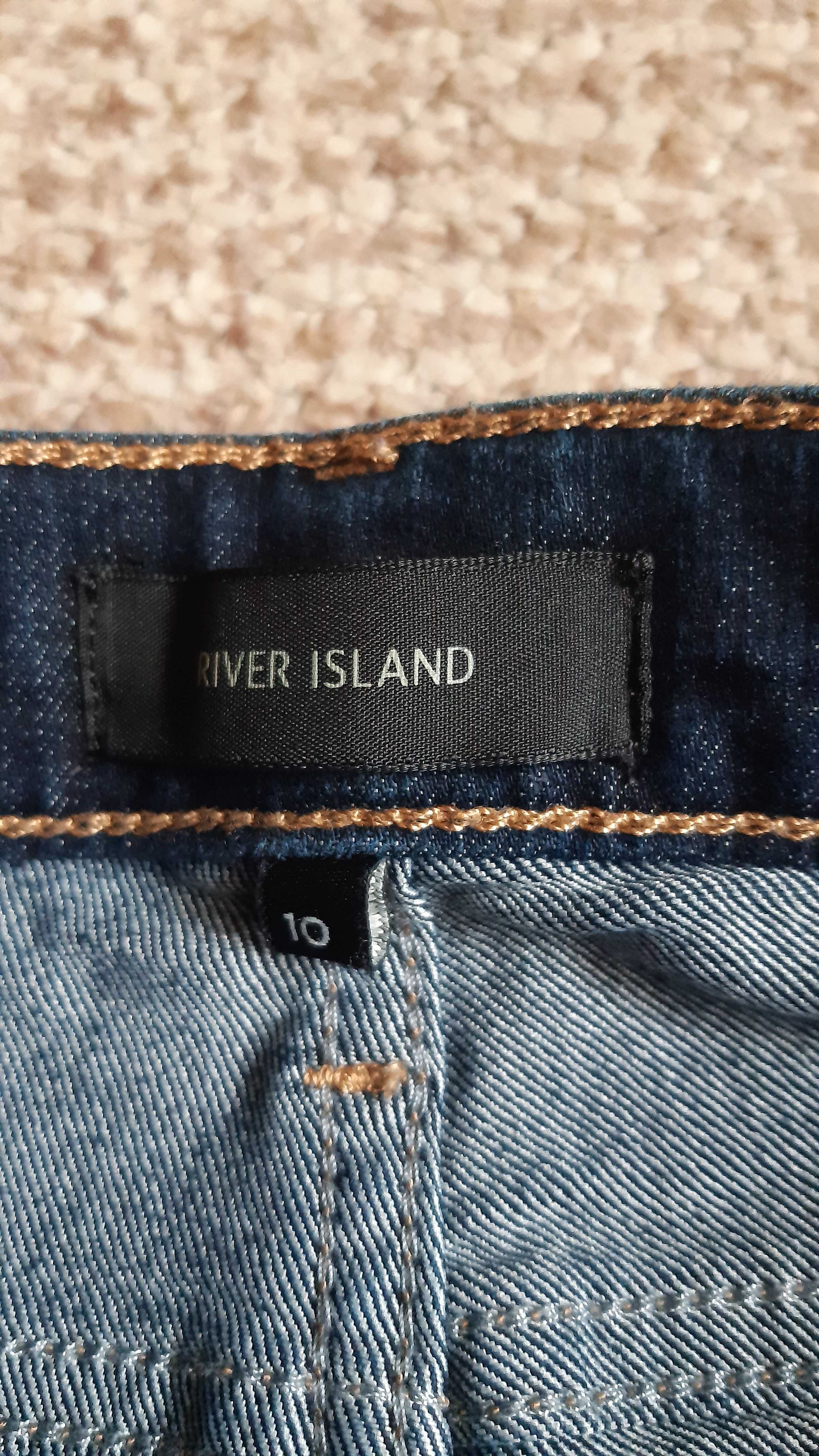 Nowe River Island spodnie damskie jeansy 38