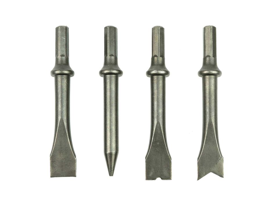 MŁOTEK pneumatyczny BLACHARSKI + 4 DŁUTA PRZECINAKI do rdzy 1600