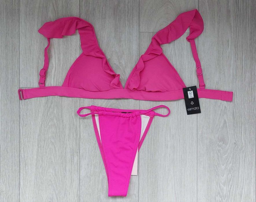 Новий рожевий жіночий купальник, розмір 36/S