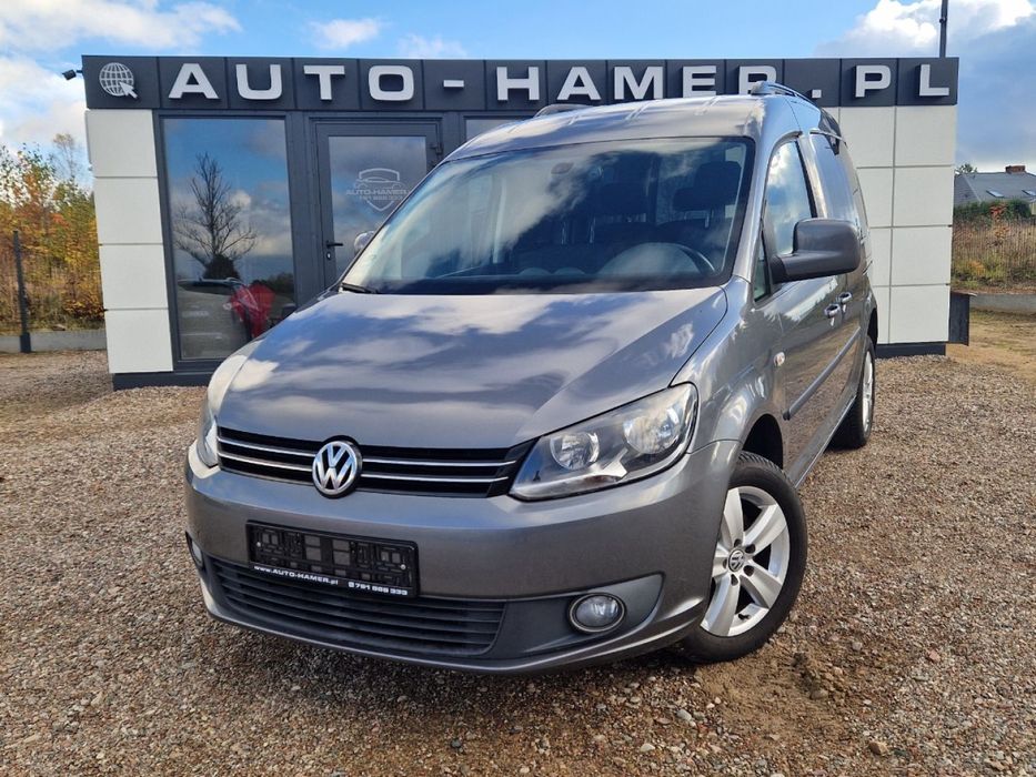 Volkswagen Caddy 1.6 TDI 102KM Klima DSG Alufelgi Hak 168tys.km LIFE ! ! !