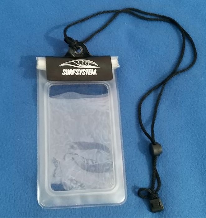 Bolsa estanque para telemóvel.