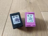 Puste cartridge HP 704 Black + tricolor