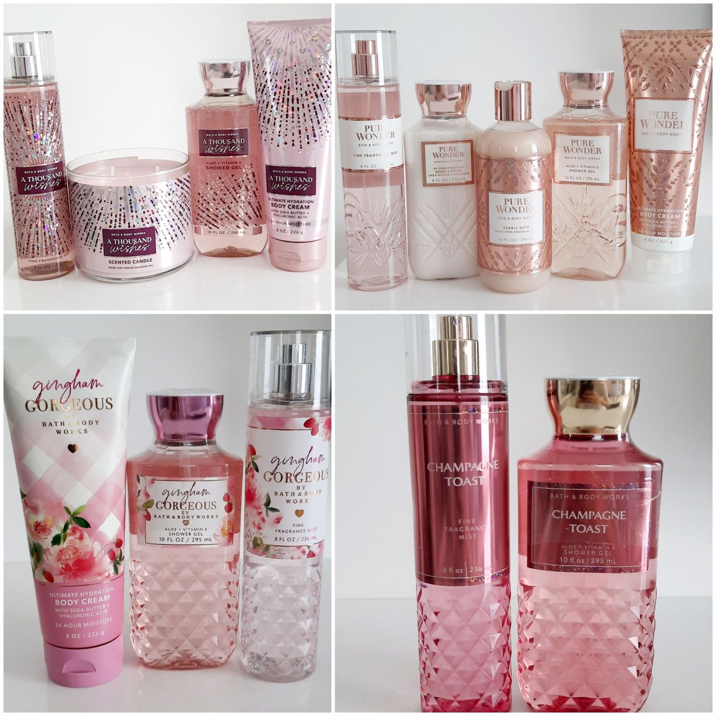 Bath and Body Works,Victoria's Secret Спрей Крем Лосьйон Скраб Шимер