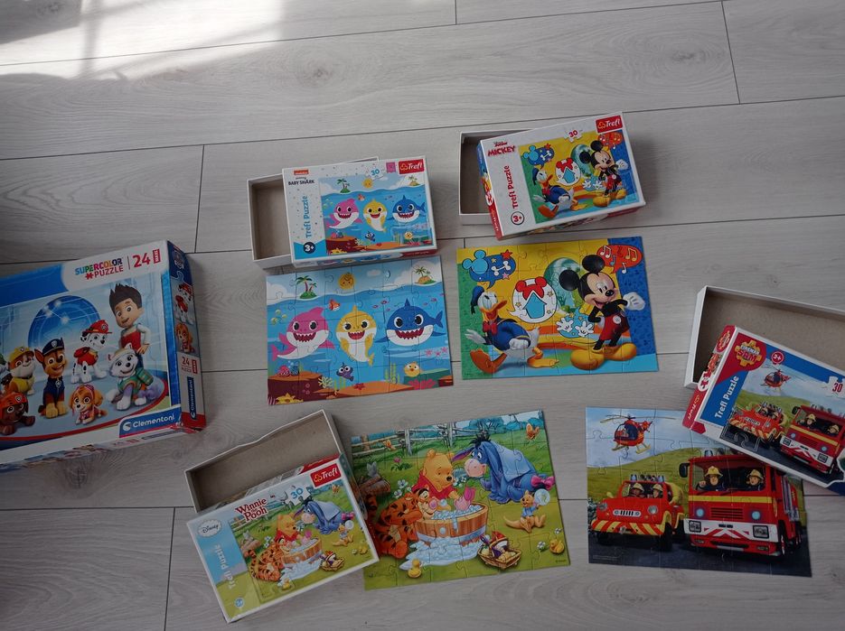 Puzzle różne obrazki