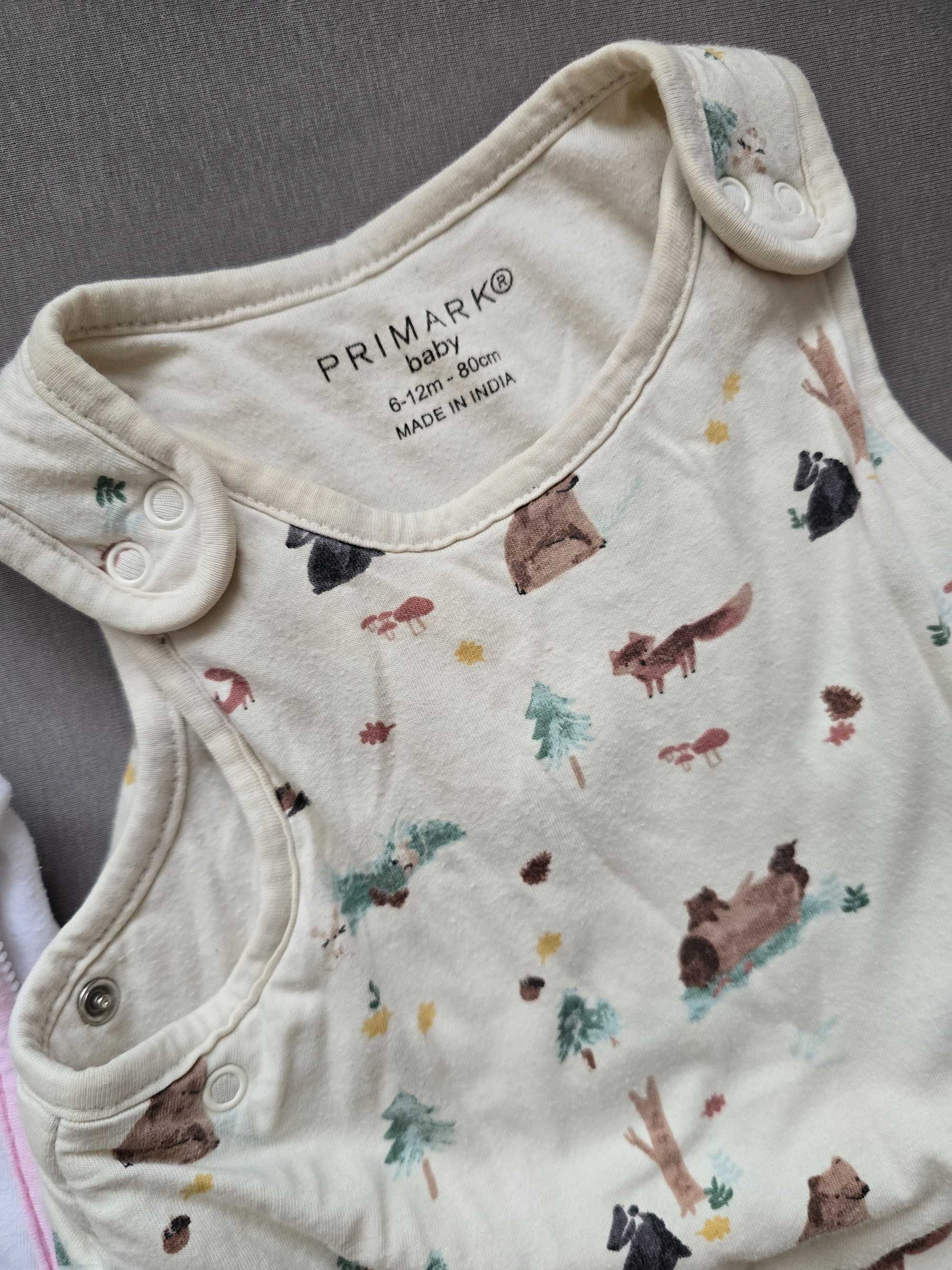 Śpiworki 6-12 mies. 2.5TOG Primark i PitterPatter