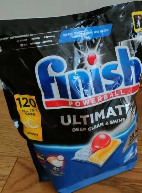 Kapsułki Finish Ultimate 120 sztuk