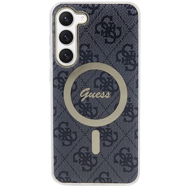 Etui Guess 4G MagSafe do Samsung Galaxy S23 - czarne